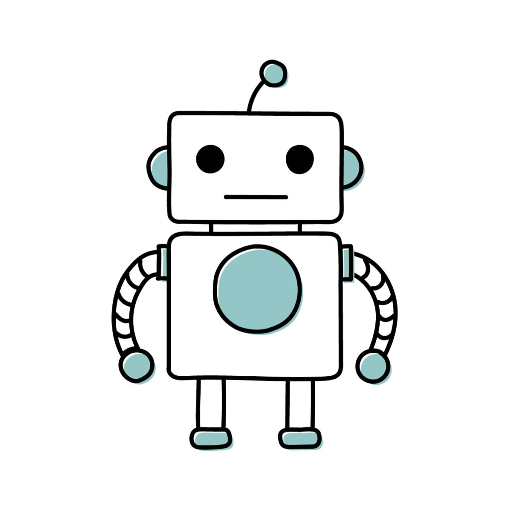 ロボットのイラスト
