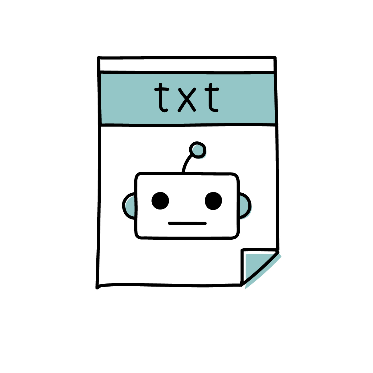 robots.txtのイラスト