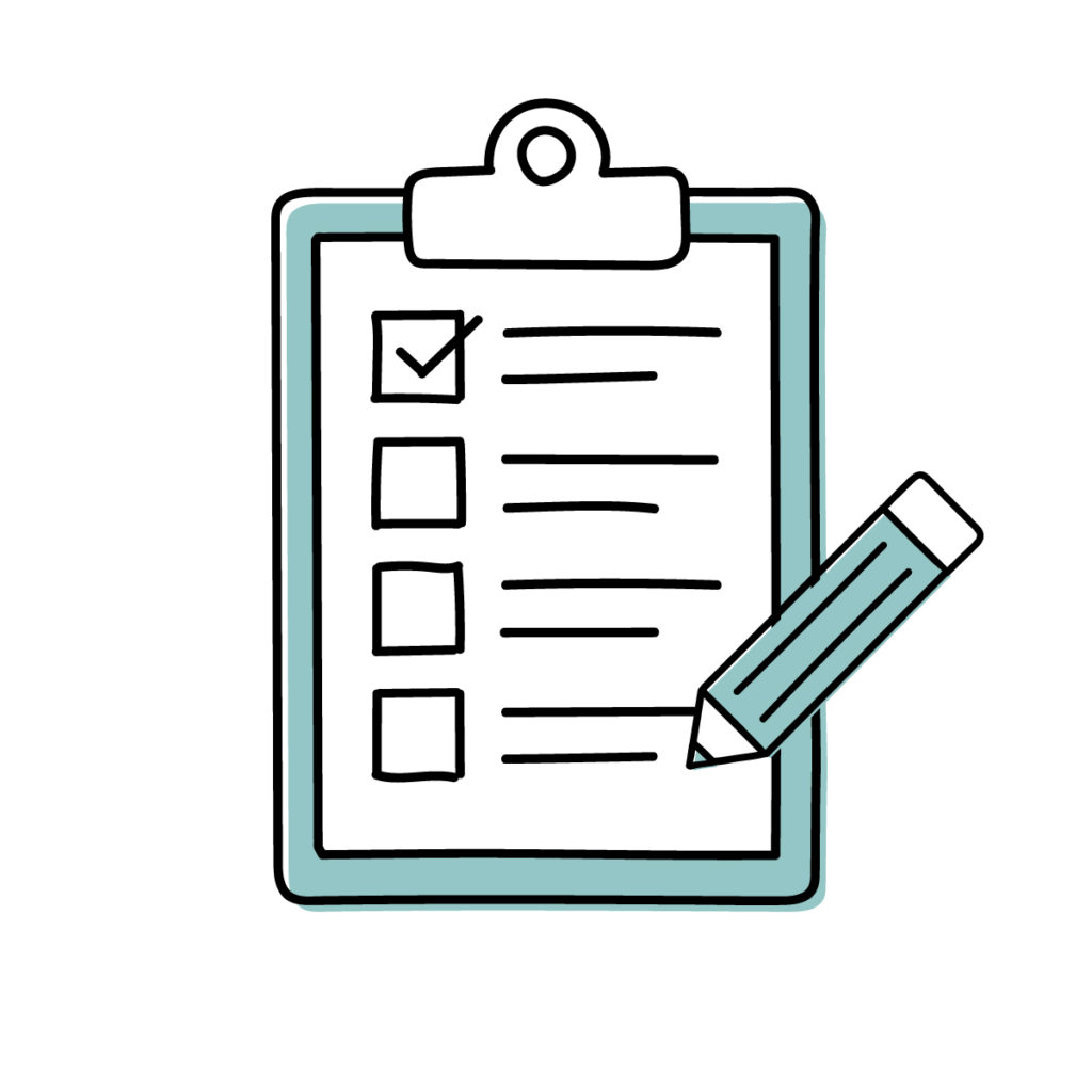 アンケートのイラスト