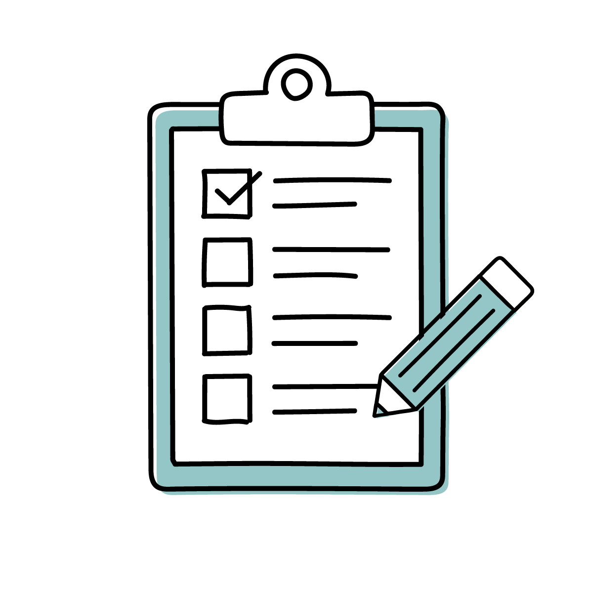 アンケートのイラスト