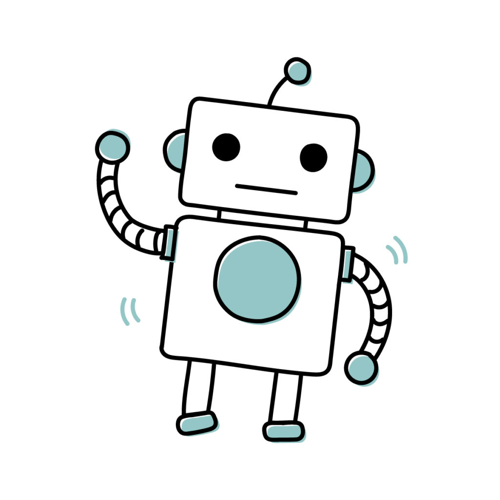 Googleダンスのイラスト