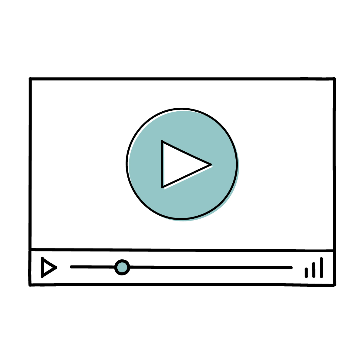 動画のイラスト