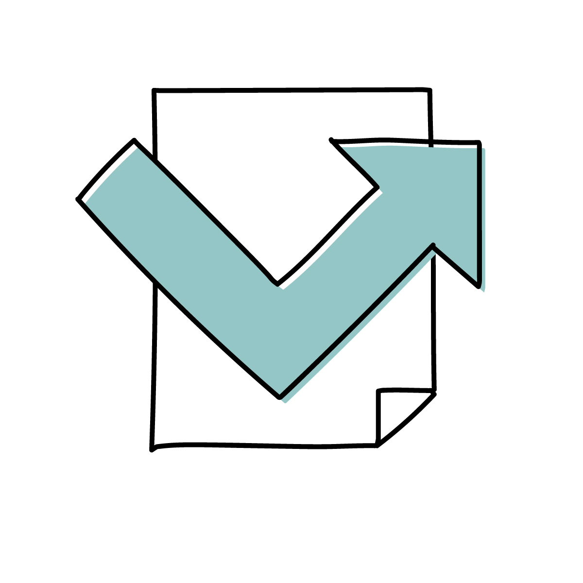 直帰・直帰率のイラスト