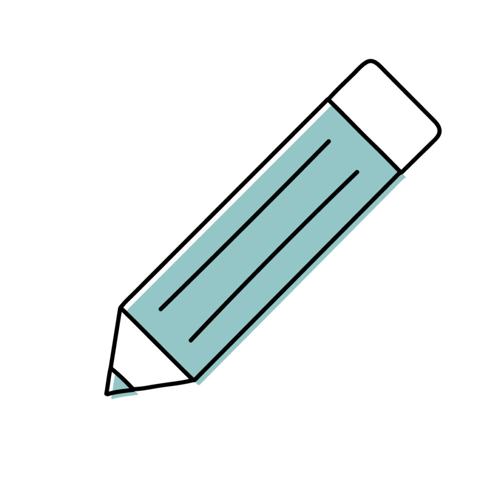 鉛筆のイラスト