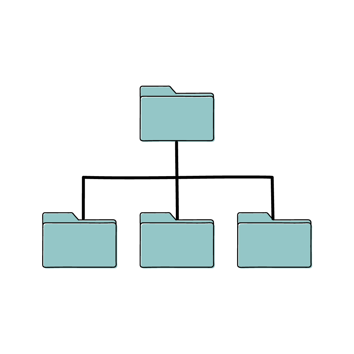 サイトマップのイラスト